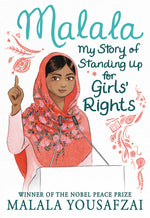 Book cover for Malala: My Story of Standing Up for Girls' Rights