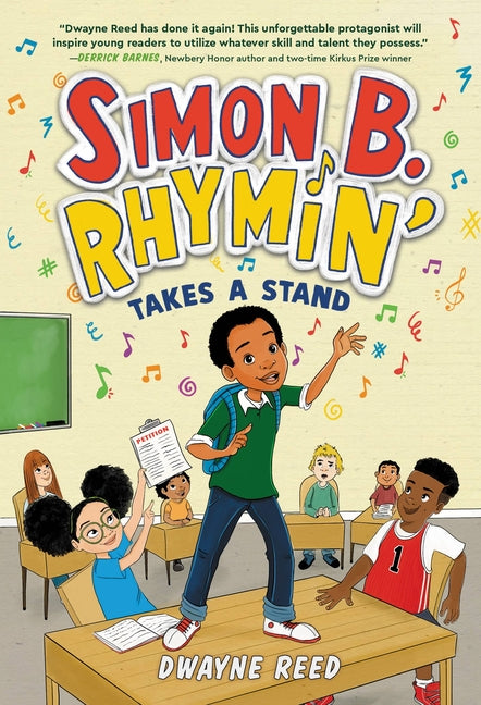 Book cover for Simon B. Rhymin' Takes a Stand