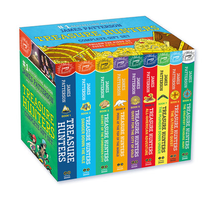 Book cover for Treasure Hunters Complete Paperback Gift Set