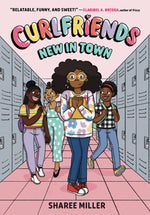 Book cover for Curlfriends: New in Town (a Graphic Novel)