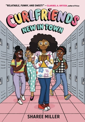 Book cover for Curlfriends: New in Town (a Graphic Novel)