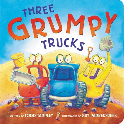 Book cover for Three Grumpy Trucks