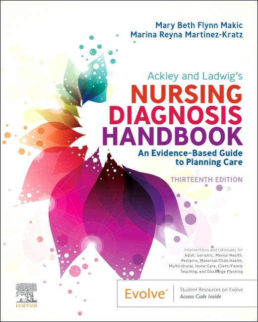 Book cover for Ackley and Ladwig's Nursing Diagnosis Handbook: An Evidence-Based Guide to Planning Care