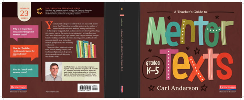 Book cover for A Teacher's Guide to Mentor Texts, K-5: The Classroom Essentials Series