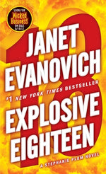 Book cover for Explosive Eighteen: A Stephanie Plum Novel