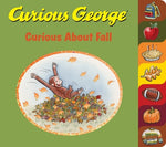 Book cover for Curious George Curious about Fall Tabbed Board Book