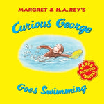 Book cover for Curious George Goes Swimming