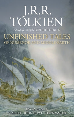 Book cover for Unfinished Tales Illustrated Edition
