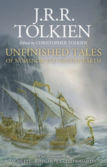 Book cover for Unfinished Tales Illustrated Edition