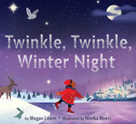 Book cover for Twinkle, Twinkle, Winter Night: A Winter and Holiday Book for Kids