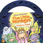 Book cover for Five Little Monkeys Trick-Or-Treat Glow-In-The-Dark Edition