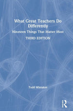 Book cover for What Great Teachers Do Differently: Nineteen Things That Matter Most