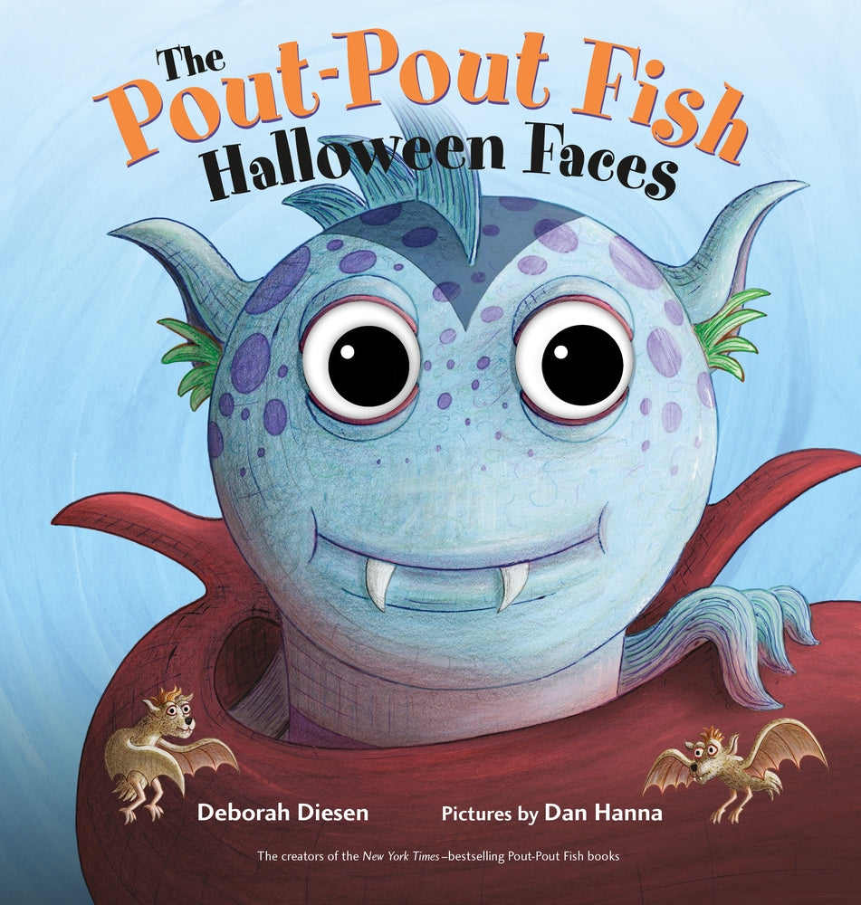 Book cover for The Pout-Pout Fish Halloween Faces