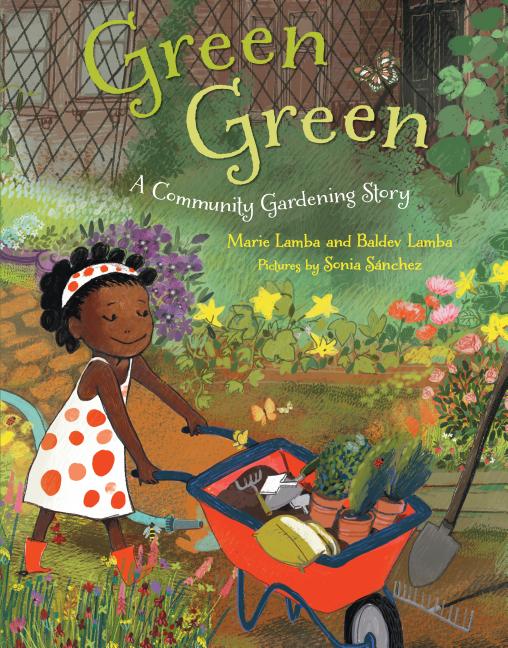 Book cover for Green Green: A Community Gardening Story