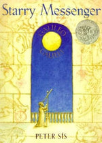 Book cover for Starry Messenger: Galileo Galilei