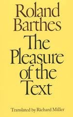 Book cover for Pleasure of the Text