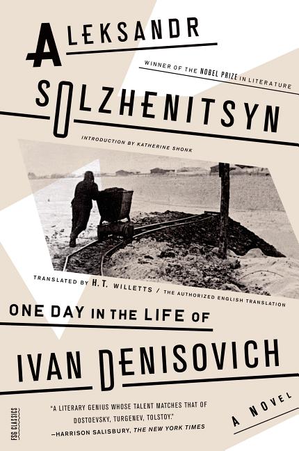 Book cover for One Day in the Life of Ivan Denisovich