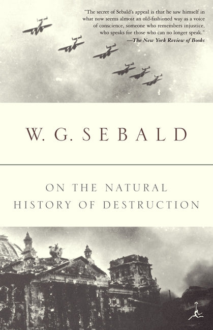 Book cover for On the Natural History of Destruction