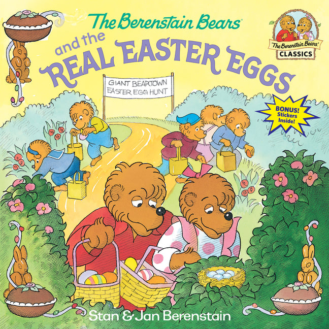 Book cover for Berenstain Bears and the Real Easter Eggs