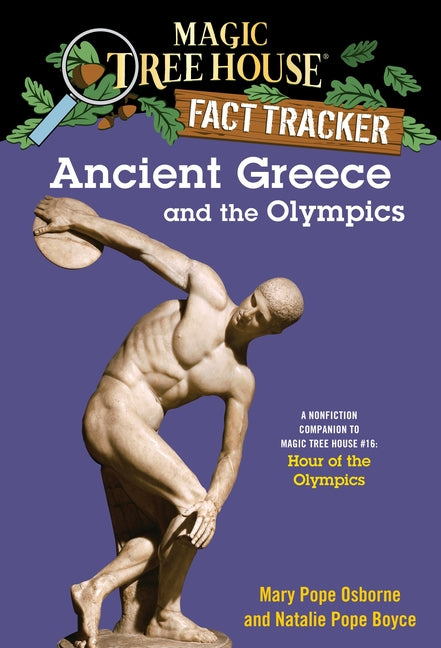Book cover for Ancient Greece and the Olympics: A Nonfiction Companion to Magic Tree House #16: Hour of the Olympics