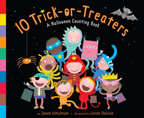 Book cover for 10 Trick-Or-Treaters: A Halloween Book for Kids and Toddlers