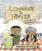 Book cover for Lemonade in Winter: A Book about Two Kids Counting Money