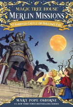 Book cover for Haunted Castle on Hallows Eve: A Magic Tree House Merlin Missions Book