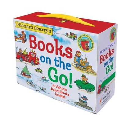 Book cover for Richard Scarry's Books on the Go: 4 Board Books