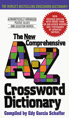 Book cover for New Comprehensive A-Z Crossword Dictionary