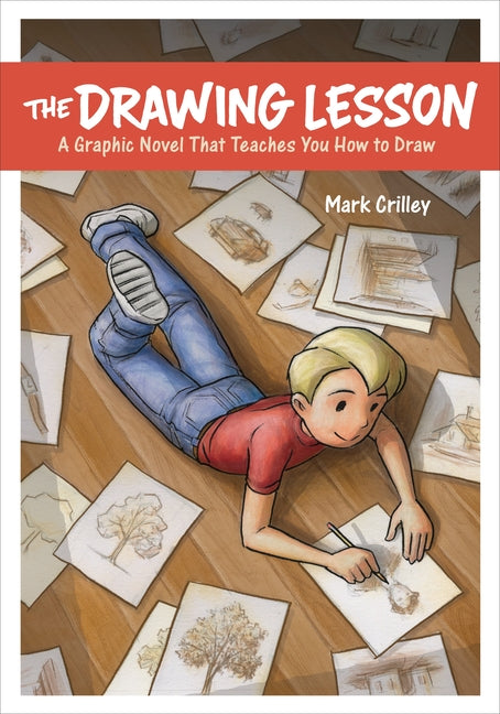 Book cover for Drawing Lesson: A Graphic Novel That Teaches You How to Draw