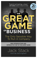 Book cover for The Great Game of Business: The Only Sensible Way to Run a Company