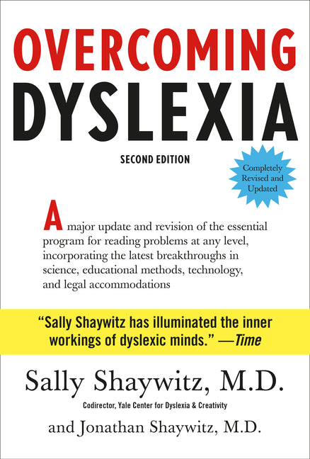 Book cover for Overcoming Dyslexia: Second Edition, Completely Revised and Updated