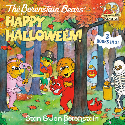 Book cover for The Berenstain Bears Happy Halloween!: A Halloween Book for Kids and Toddlers