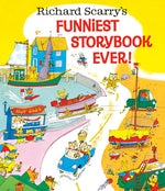 Book cover for Richard Scarry's Funniest Storybook Ever!