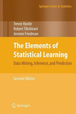 Book cover for The Elements of Statistical Learning: Data Mining, Inference, and Prediction, Second Edition