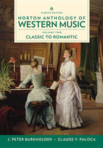 Book cover for Norton Anthology of Western Music