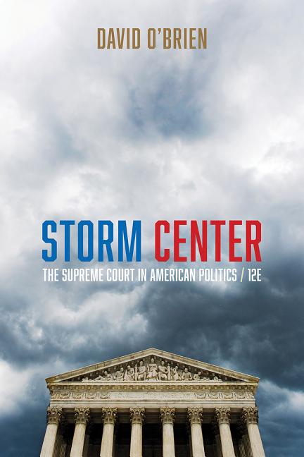 Book cover for Storm Center: The Supreme Court in American Politics
