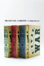 Book cover for Civil War: A Narrative - 3 Volume Box Set