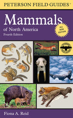 Book cover for Peterson Field Guide to Mammals of North America