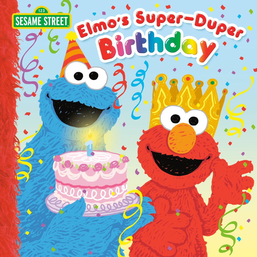 Book cover for Elmo's Super-Duper Birthday
