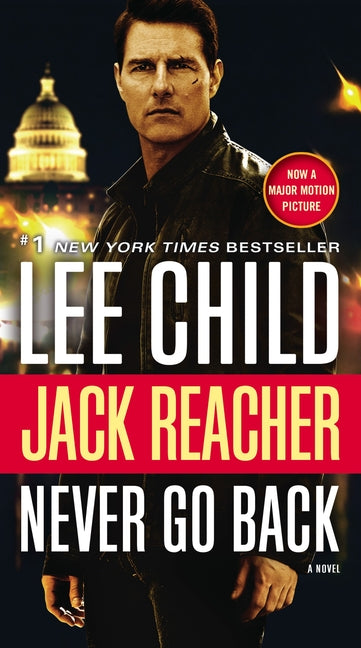 Book cover for Jack Reacher: Never Go Back