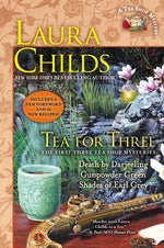 Book cover for Tea for Three: The First Three Tea Shop Mysteries