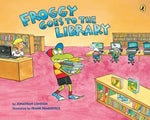 Book cover for Froggy Goes to the Library