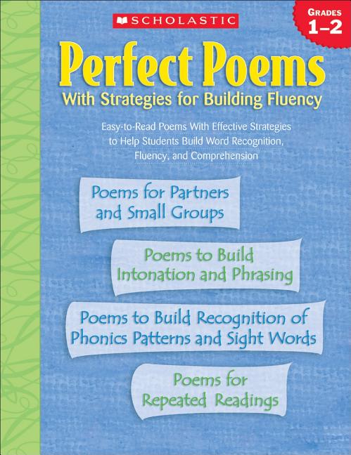 Book cover for Perfect Poems with Strategies for Building Fluency: Grades 1-2