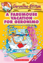Book cover for A Fabumouse Vacation for Geronimo