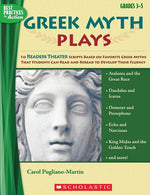 Book cover for Greek Myth Plays, Grades 3-5: 10 Readers Theater Scripts Based on Favorite Greek Myths That Students Can Read and Reread to Develop Their Fluency