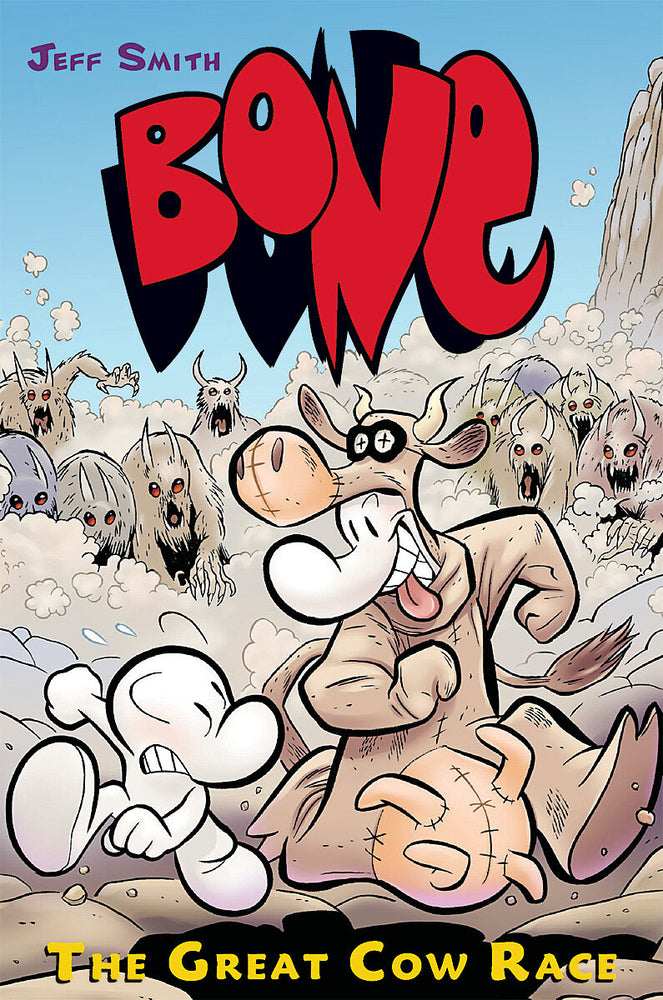 Book cover for The Great Cow Race: A Graphic Novel (Bone #2): Volume 2