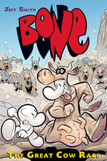 Book cover for The Great Cow Race: A Graphic Novel (Bone #2): Volume 2