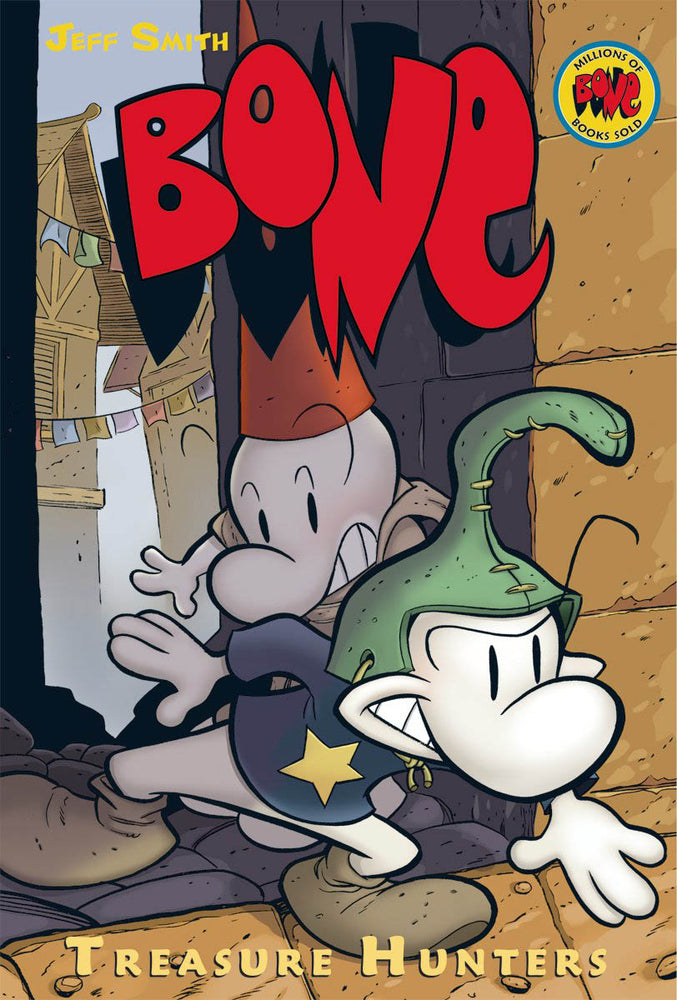 Book cover for Treasure Hunters: A Graphic Novel (Bone #8): Volume 8