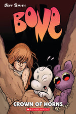 Book cover for Crown of Horns: A Graphic Novel (Bone #9): Volume 9